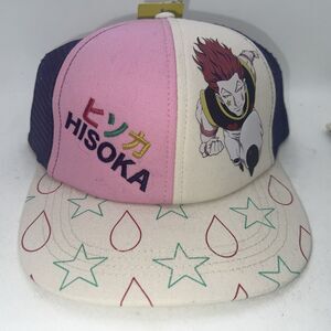 Hunter X Hunter Anime HISOKA Game Ball Cap Adjustable Snapback Hat Adult/Teens